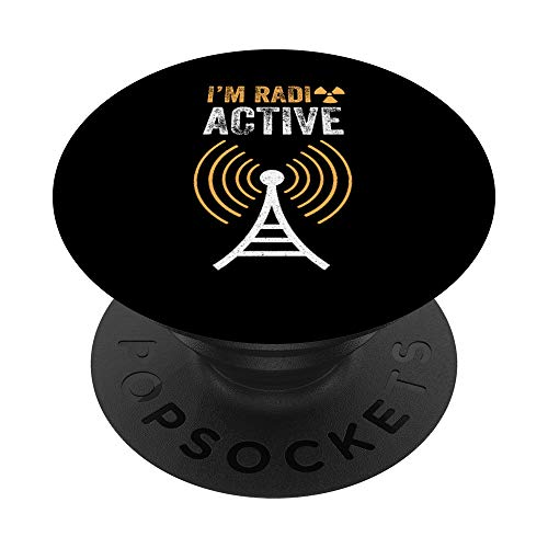 Je suis opérateur radio amateur amateur drôle amateur amateur PopSockets PopGrip Interchangeable