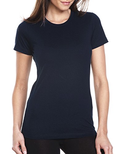 3900 Next Level Ladies' Cotton Boyfriend Tee - Midnight Navy N3900 XL