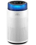 COWAY Air Purifier for Home Bedroom, Super Quiet Sleep Mode, Mood Light, Energy Star, Removes up to 99.999% of Harmful Particles down to 0.01 µm for Allergy Dust Pollen, CADR 244 m³/h - Airmega 100
