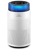 COWAY Air Purifier for Home Bedroom, Super Quiet Sleep Mode, Mood Light, Energy Star, Removes up to 99.999% of Harmful Particles down to 0.01 µm for Allergy Dust Pollen, CADR 244 m³/h - Airmega 100