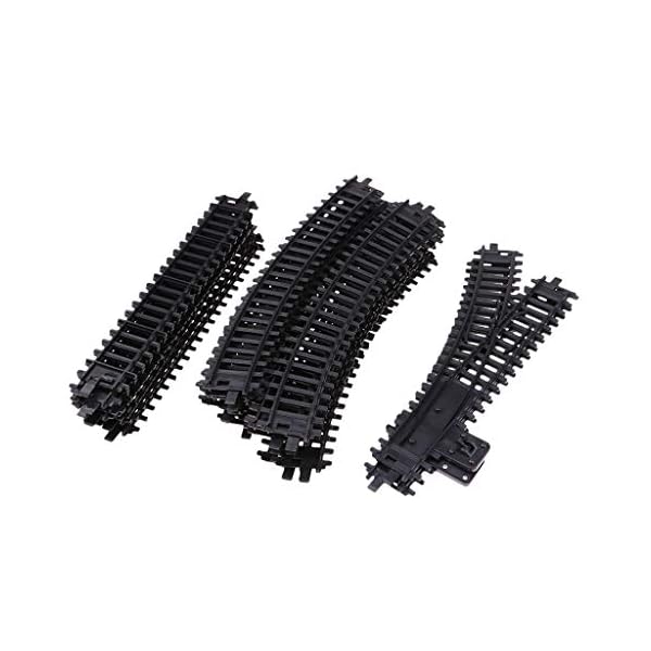 Perfeclan 26x / Set 1:87 HO Spur Modelleisenbahn Eisenbahn Gleise Ovale Anlage – Bild 4