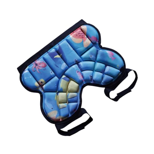 ibasenice Pantalones Acolchados para Hockey y Esquí Protección de Cadera y Muslo Tejido Transpirable y Elástico Talla Única Deportiva