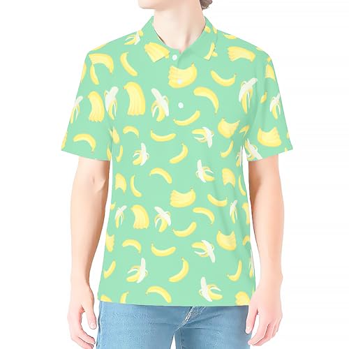 Mens Polo Shirts Funny Golf Shirt for Men Short Sleeve Performance Moisture Wicking Dry Fit Golf Polo Shirts for Men3