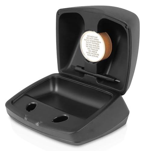 JB White 10x Hörgeräte Trockenkapseln kompatibel mit Phonak C&C, Starkey und Unitron Ladestation, Ladehülle, Charger Case Zubehör, Trockentabs Trockner Tabletten (Farbindikator, 10 Stück, 3g)