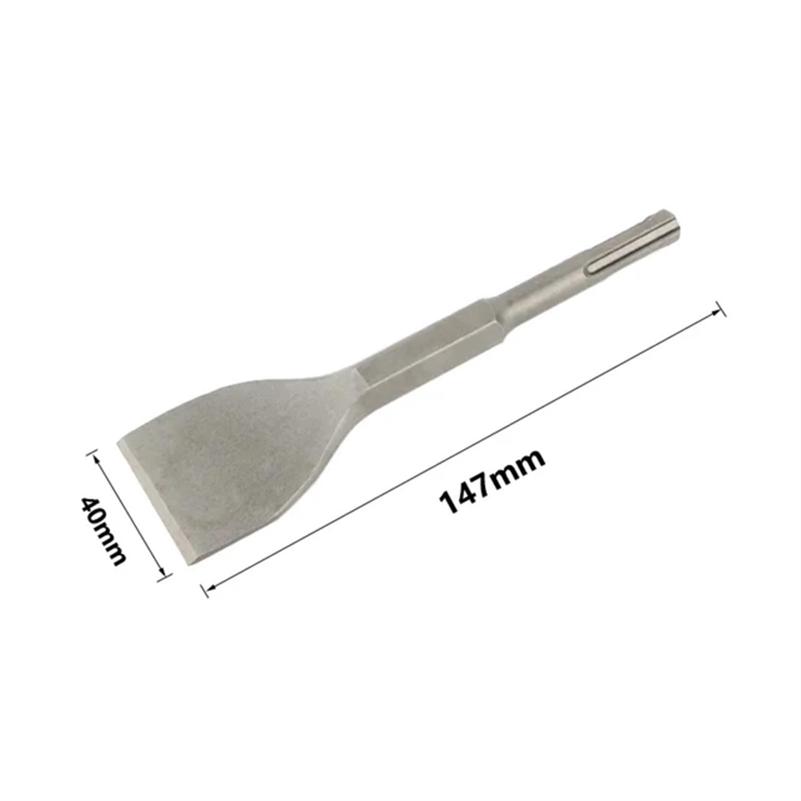 Scalpello Muratore Set di scalpelli a Gambo, Punta a Martello, scalpello Piatto, Punta da Trapano for Piastrelle, Cemento, calcestruzzo, Mattoni, Pietra, muratura, utensile for scanalature