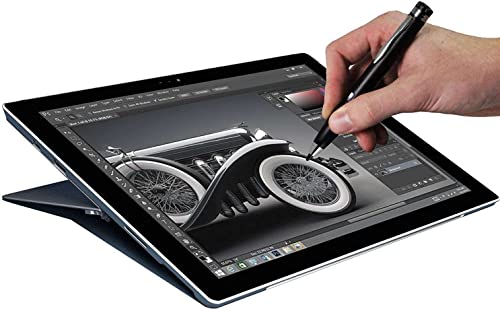 Puntero digital y lápiz óptico activo de punta fina color gris compatible con tablets infantiles 3