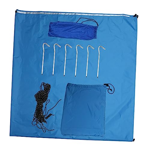 KOMBIUDA All-Purpose Waterproof Tent Tarp Sun Protection Rain Cover Camping Accessory