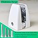 Vandebiao Adjustable Desk Clamp Mounts - 2 Pack Sneeze Guard & Privacy Panel Brackets for Office Partitions, Workstation Dividers, and Desk Accessories Installation (White)