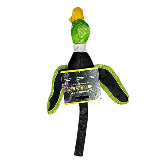 Hyper Pet Mini Flying Duck Slingshot Dog Toy