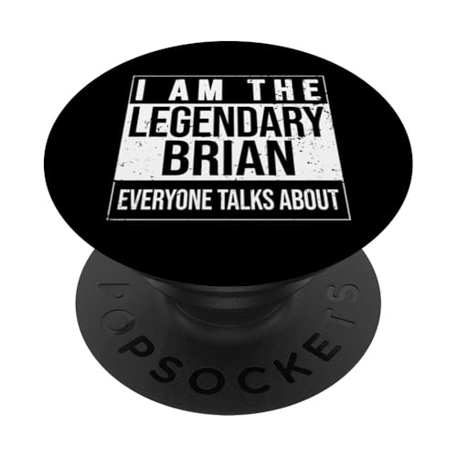 Soy la camisa legendaria, idea de regalo para Brian PopSockets PopGrip Adhesivo