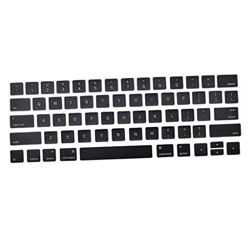 Image of CALANDIS New Replacement US Keyboard Key Caps Full Set for MacBook Pro 15 A1707 16 17 | Laptop Replacement Keyboards | Laptop Replacement Parts