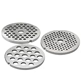 HUYETRXA #8 D=62mm Meat Grinder Grille Disc Stainless Lattice Mincer Plate Parts for moulinex HV8 HV9 HV10 ME610 625 630 640 645 660 665(B.1 x 4.8mm)