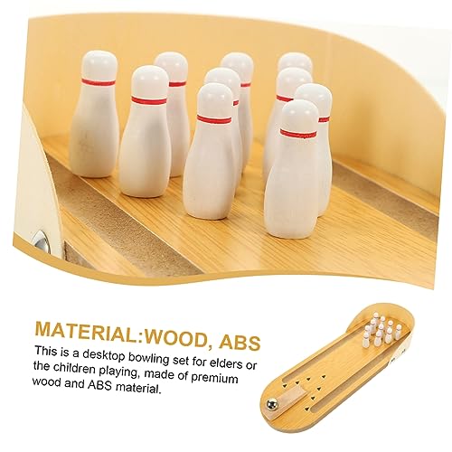 Juego de mini bolos de madera para tardes de terraza y reuniones familiares en casa 3
