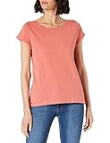 T-Shirt edc by ESPRIT Damen 041CC1K325 T-Shirt, 645/CORAL, XL