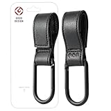 ベビーカー フック ベビーカーフック【グッドデザイン受賞】ベビーカー アクセサリー 耐荷重量90kg オープンロックカラビナ 2set(Black)