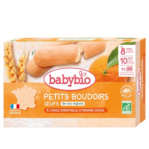 Babybio petits boudoirs biscuits bébé dès 8 mois 120g