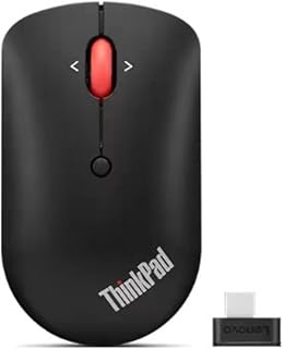 Lenovo Fare Kablosuz Kompakt Kablosuz Fare USB-C Alıcılı 4Y51D20848 Siyah