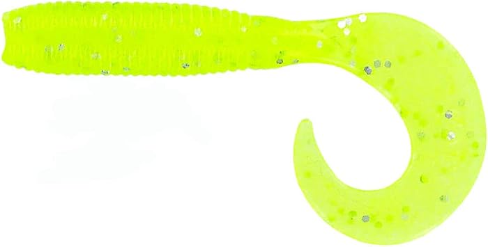 Yamamoto 5 Single Tail Grub Soft Plastic Fishing Angling Swimbait Lures with Tail-Curling Action - 20 Pack