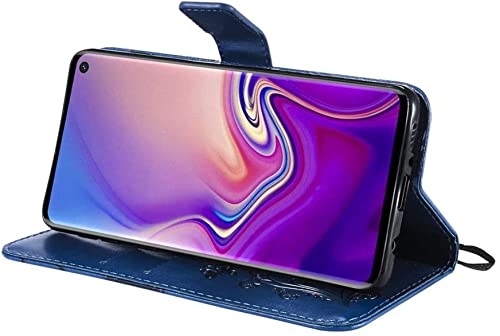 Anrtun Capa carteira para VIVO V21E 5G moderna 3D em relevo borboleta feminina flip de couro PU com