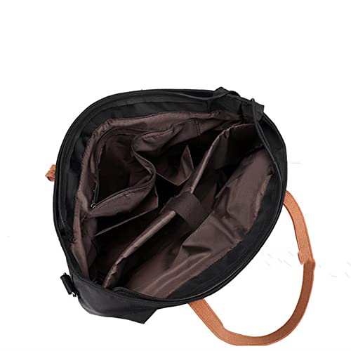 Bolsa para laptop Bolsa para o ombro feminino Bolsa para o ombro feminino Bolsa para trabalho em nyl