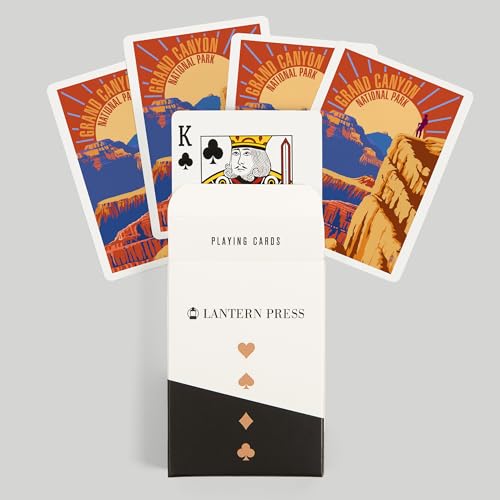 Baraja de 52 cartas poker Hiker Grand Canyon miniatura 6