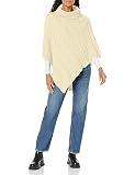Picture of Hadley Wren Women's Knit/Crochet Poncho Collection, Marisa Cream, One Size