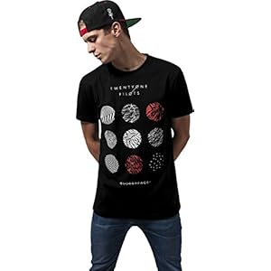 Twenty One Pilots heren T-shirt Blurryface Tee met album cover-print