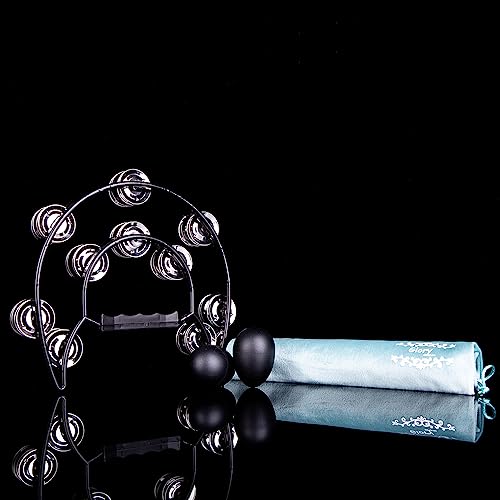 image for GLORY ESTD. 1962 Glory Tambourine,Double Row Tambourine, Half Moon Dou