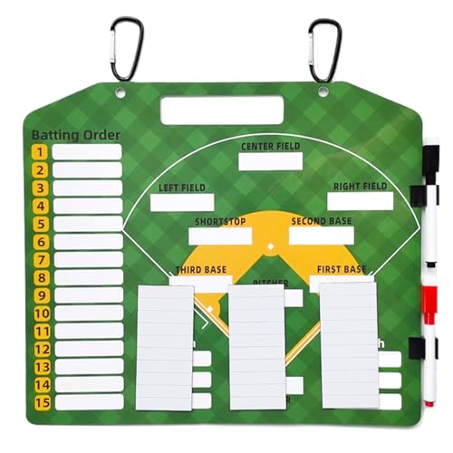 Tableau d'alignement de baseball magnétique pour ne plus perdre de temps dans le dugout