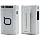Bumpboxx Retro Pager Premium Bluetooth Speaker, Waterproof Portable Wireless Mini Speaker with Loud Stereo Sound, LED Flashlight, Bluetooth 5.0, TF Card & USB MP3 Playback, Hands-Free Calling, White