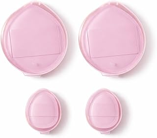 Dual Makeup Puff Set with Case/2 PACK x (1 La...