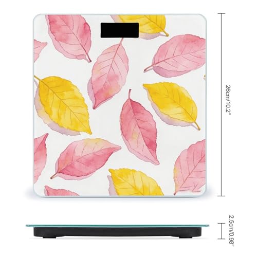 Báscula digital de baño con plataforma de vidrio templado miniatura 2