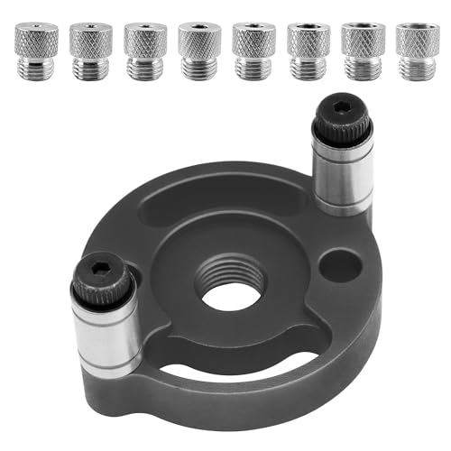 Guía Taladro, Soporte Taladro Vertical Columna, Trae Anillos 3/4/5/6/7/8/9/10mm Guia Taladro, Herramientas Carpinteria Madera, Preciso y Eficiente, para Trabajos Verticales Guía de Taladrar