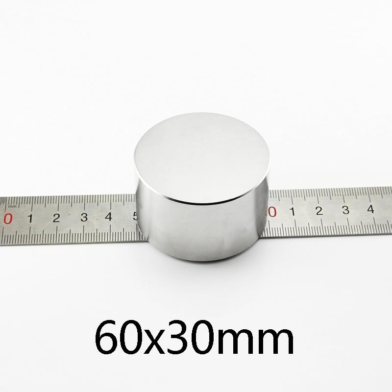 1PCS 60x30mm Super Magnetic NdFeB Permanent Neodymium disc 60x30 mm Big Round 60 * 30 mm Magnet