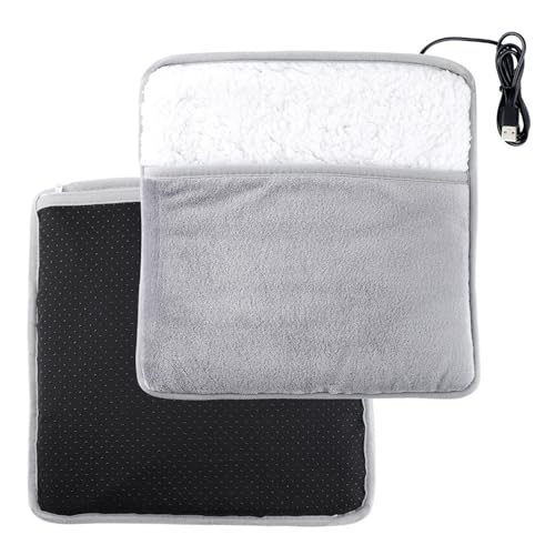 GTFYUDGH Chaufferettes De Pieds À Chauffage Électrique, Tapis Rechargeable, Matelas Chauffant pour les Pieds, Pour La Relaxation Au Bureau, À La Maison, Dans La Chambre, Pour Le Repos Quotidien, En – vue 8