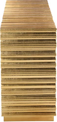 Meridian Furniture 324 Golda Collection Modern | Contemporary Gold Leaf Sideboard/Buffet thumb #6