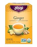 Yogi Tea Ginger, Herbal Supplement, Tea Bags, 16 ct