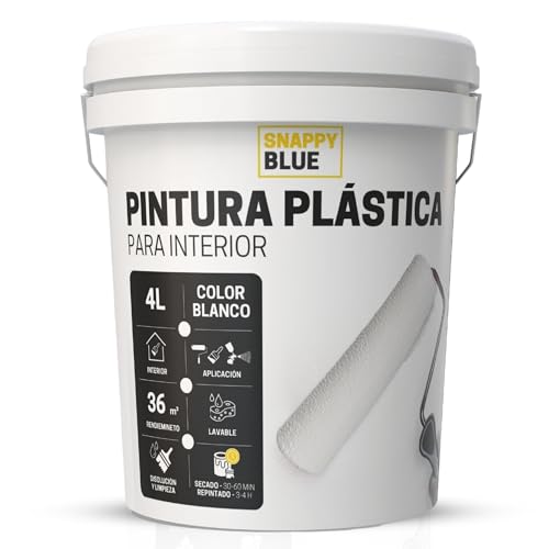 Snappy Pintura Blanca Interior 4L
