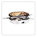 Little Balance - Raclette para crepera Grill Happy Cheese Trio 1200, color blanco y negro