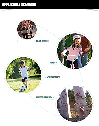 Image of Kids Half-Finger Climbing Gloves for Age 1-10 Boys and Girls Monkey Bars Biking, Good Grip Control Gloves for Gymnastics Scooter Balance Boards Outdoor Sports