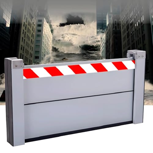 Barrera contra inundaciones para garaje y protección móvil de aluminio ante lluvias intensas