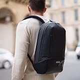 Moleskine Plecak Metro Collection, plecak do komputera, kompatybilny z tabletem, laptopem, iPadem do 15 cali z dedykowaną przegródką, unisex, wymiary 31 x 47 x 13 cm, szafirowy kolor niebieski