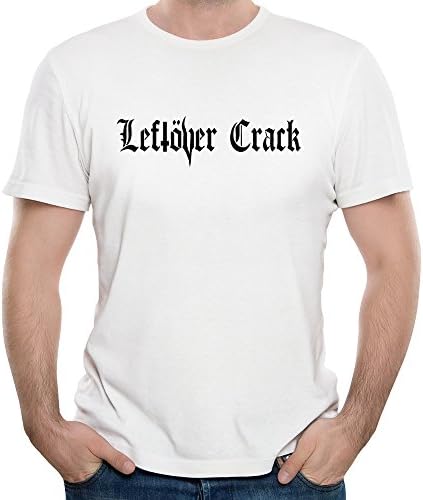 Loly Brand Men's Leftover Crack Punk Band ALBUM Fuck World Trade Baseball T Shirt L