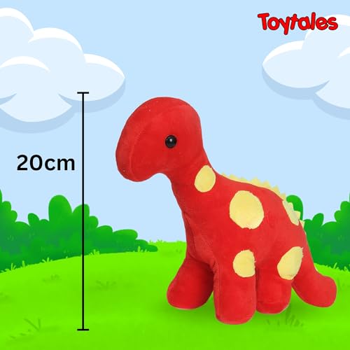 Image of TOYTALES Soft Toys Combo Pack Dinosaur Plush Toy & Octopus Stuffed Toy for Kids, Cute Plushies Soft Toy Set for Girls & Boys, Baby Gift Toys (Pack of 2)