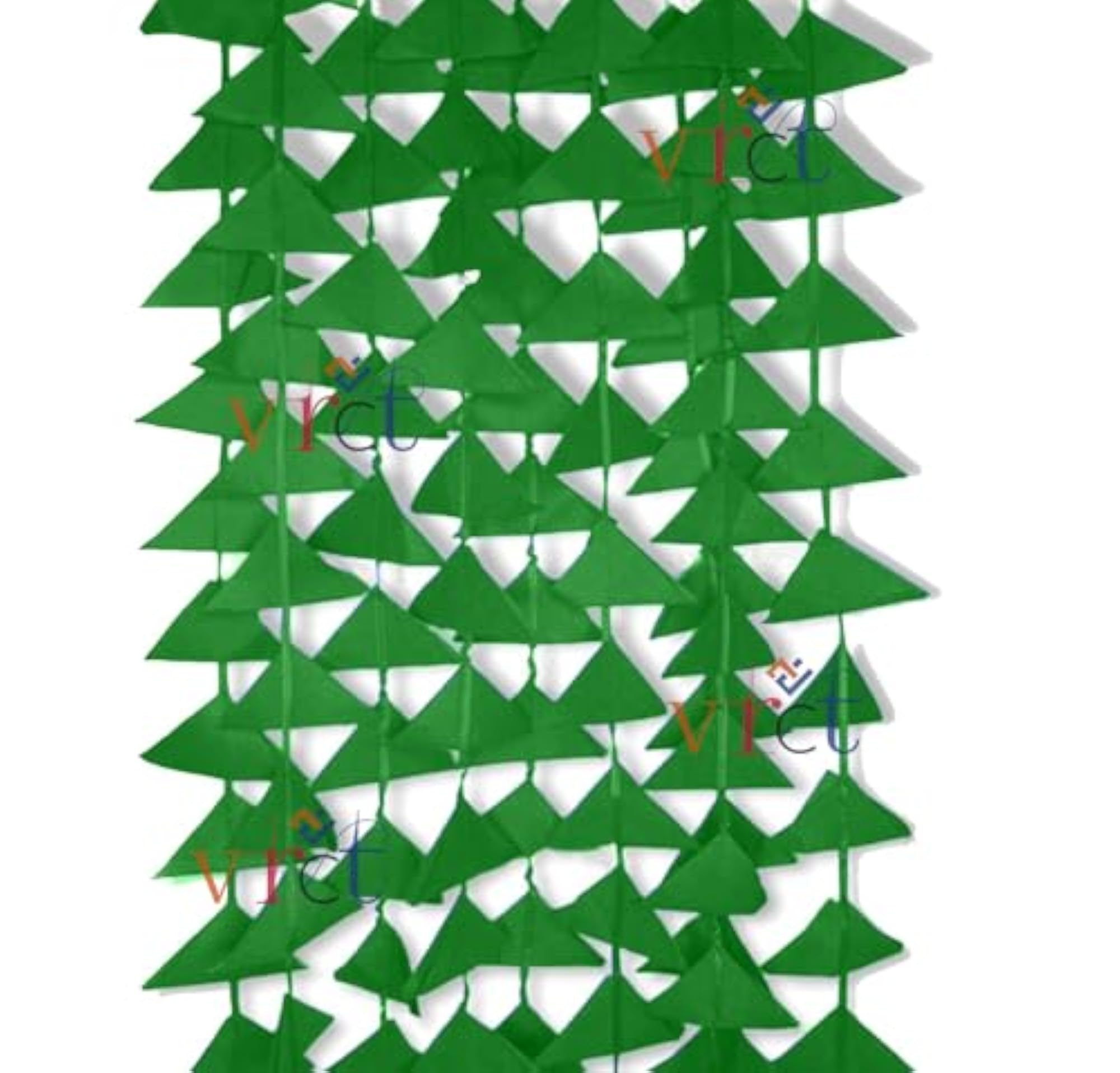 Decorative Triangle Felt Fabric Garlands for Festive Occasions