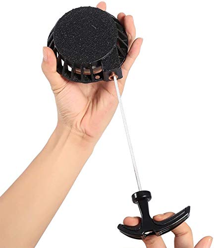 Namvo Motorrad Auto Easy Pull Starter, schwarzes Aluminium Startteil für 47CC 49CC Mini Pocket Dirt Bike Minimoto ATV Quad