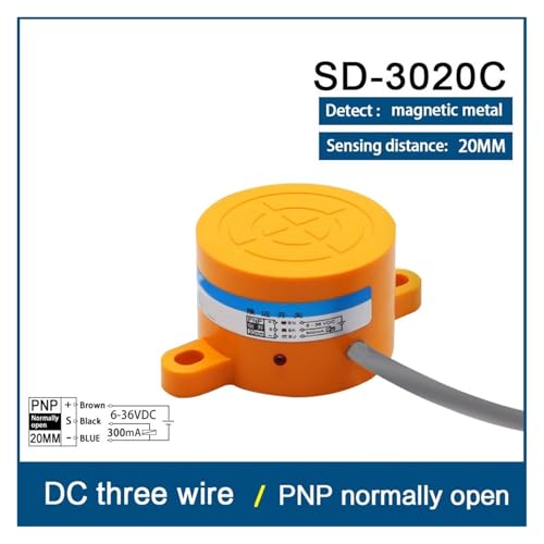 Sensor de proximidad inductivo Serie SD-3020 metalico de alta gama 3
