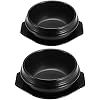 Bol Coréen Dolsot En Pierre Honfitat - Bibimbap - 16cm - 950ml - Avec Trivet - Cuisson Traditionnelle