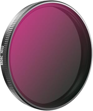 HD Protective Polarized Light-Reduced Lens Filter for DJI Action 3/4/5Pro Camera UV CPL ND8/16/32/64 ND/PL8/16/32/64 Anti-Scratch Stain-Resistant Waterproof Filter Accessories ND32