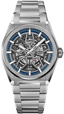 Zenith Defy Classic Blue Skeletonised Movement Watch 95.9000.670/78.M9000